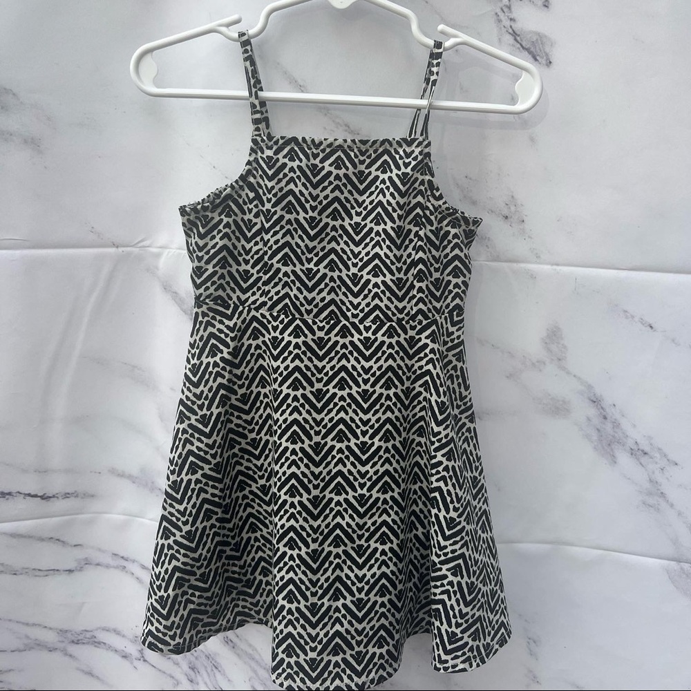 18-24m black and white old navy dress